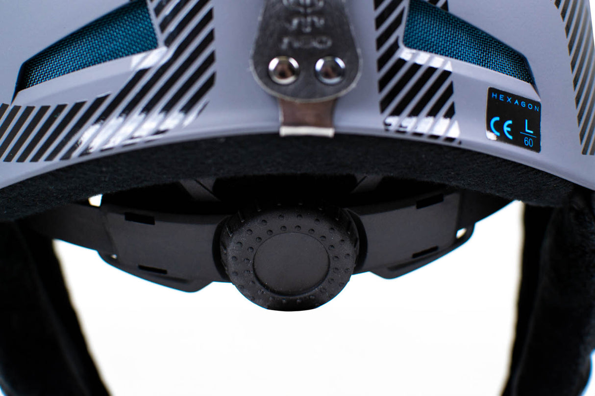 detail of paramotor helmet