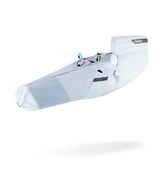 White hang glider with 'NEO' branding on a white background